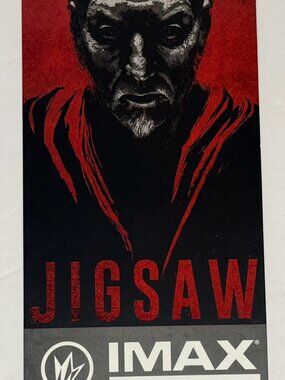 Jigsaw IMAX Collectible Ticket Limited Edition